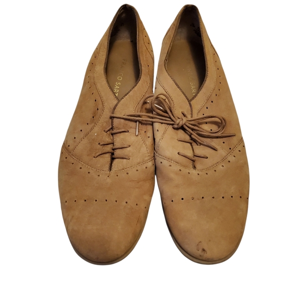 Franco Sarto Womens leather loafers sz 8.5 EUC - Picture 1 of 7